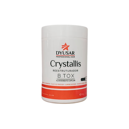 Máscara Redutora de Volume Crystallis Dyusar Cosméticos 1Kg
