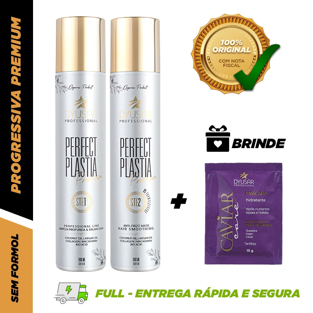 Kit Máscara Reestruturadora Perfect P. Premium 1L + SACHE BRINDE