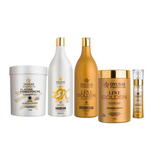 Kit Shampoo E Condicionador Com Descoloração Profissional