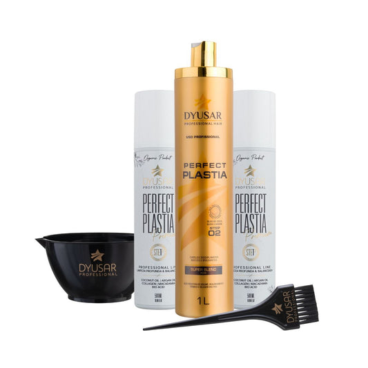Kit Máscara Reestruturadora Perfect Plastia Com Anti Residuo