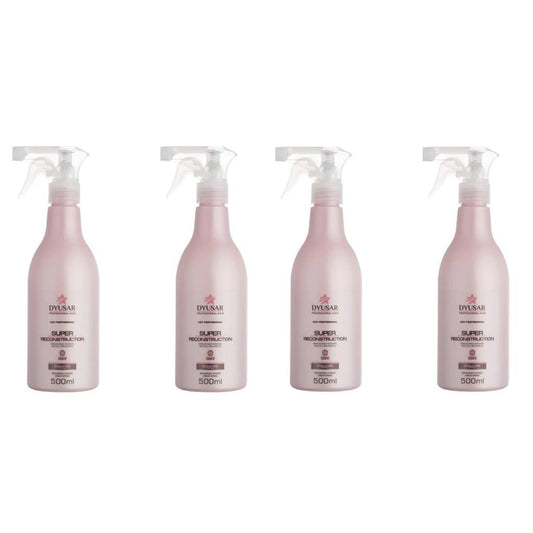 KIT 4 Queratina Cistina Super Reconstruction DYUSAR 500 ml