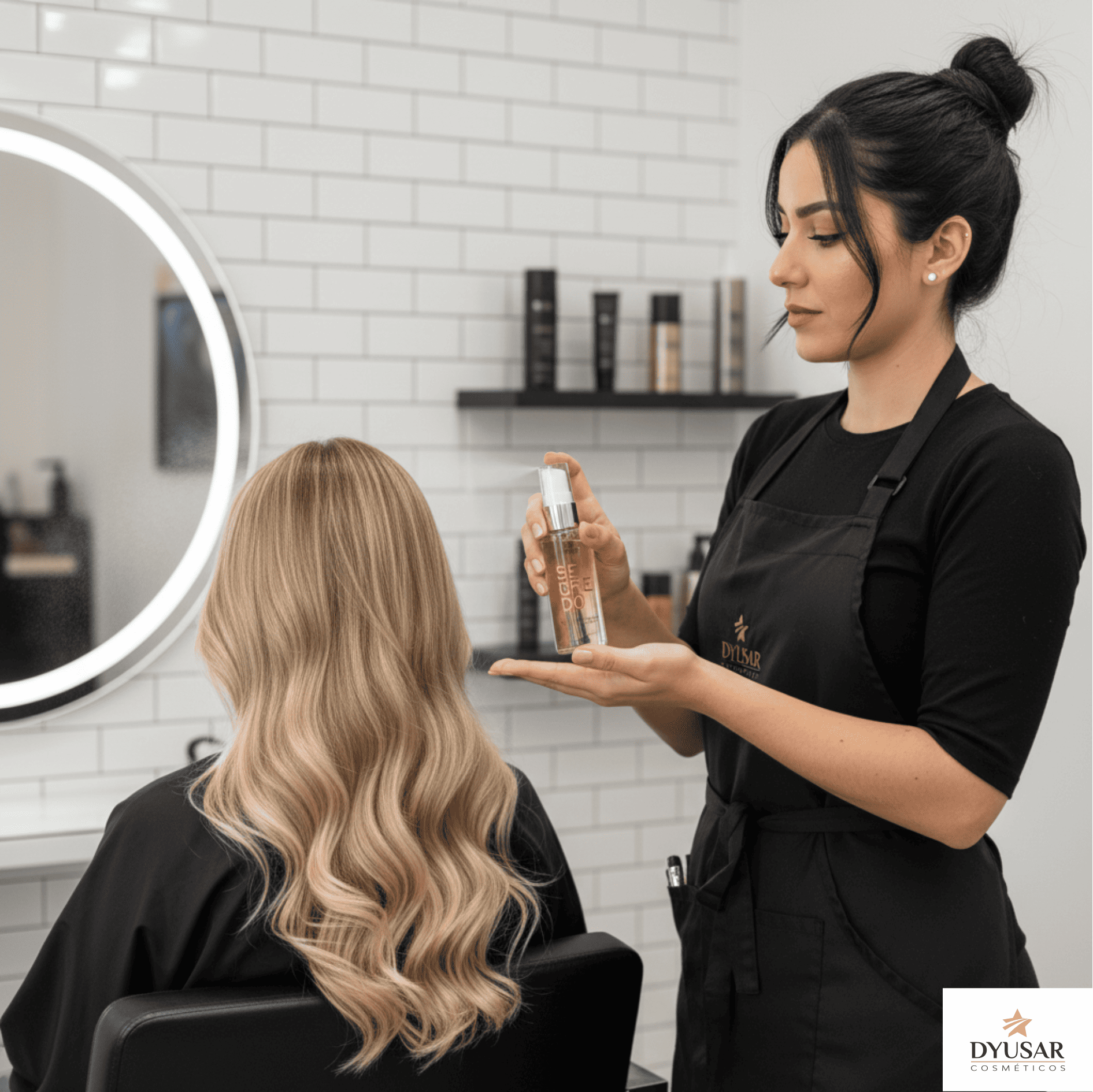 Perfume Capilar Segredo 60ml Dyusar Cosméticos - Dyusar