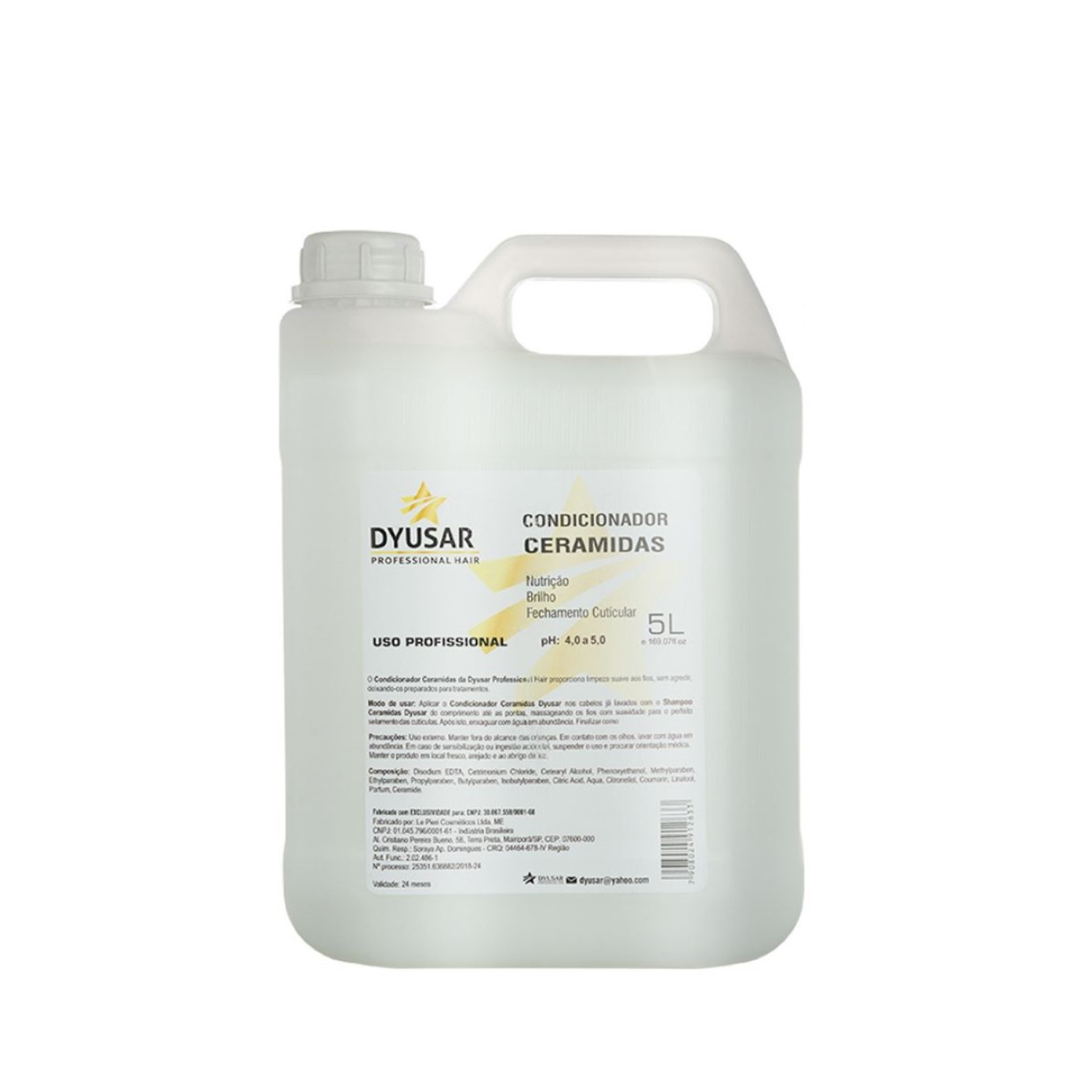 Condicionador de Lavatório Proteínas Dyusar Cosméticos 5 L - Dyusar
