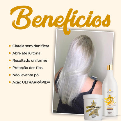 Kit Shampoo E Condicionador Com Descoloração Profissional