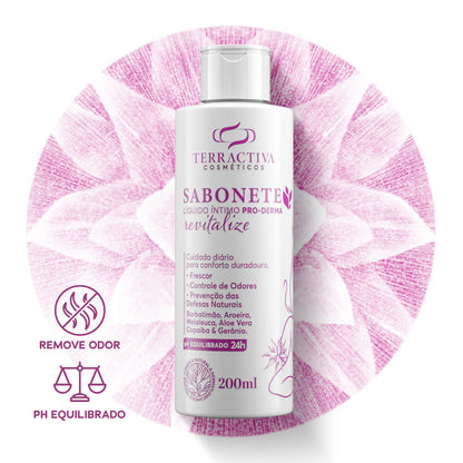 Kit 2 Sabonetes Líquidos Íntimos Revitalizante 200ml