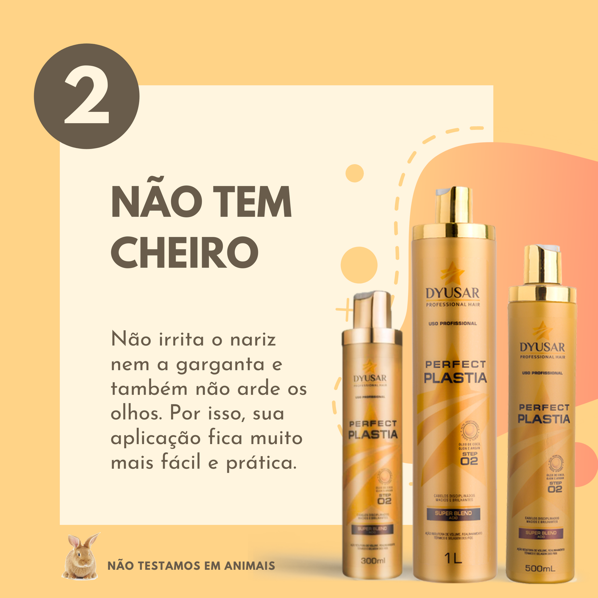 Máscara Reestruturadora Perfect Plastia Dyusar Cosméticos 1 litro - Dyusar