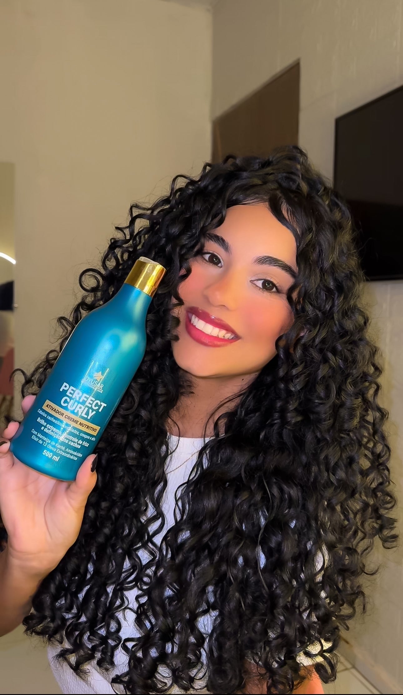 Kit Cachos Com Shampoo, Creme De Pentear E Máscara Nutritiva - Dyusar