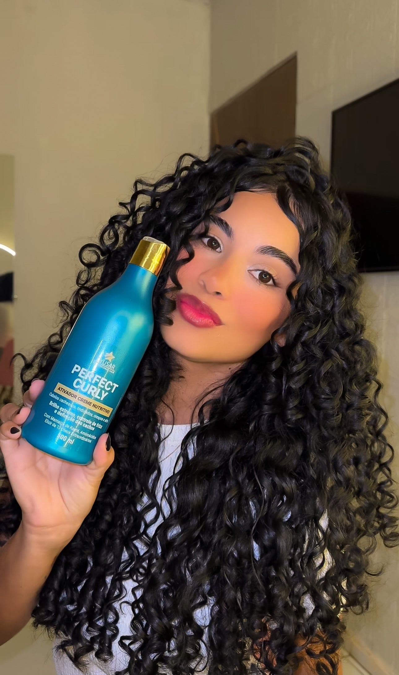 Ativador de Cachos Perfect Curly | Definição e Controle de Frizz 500ml - Dyusar