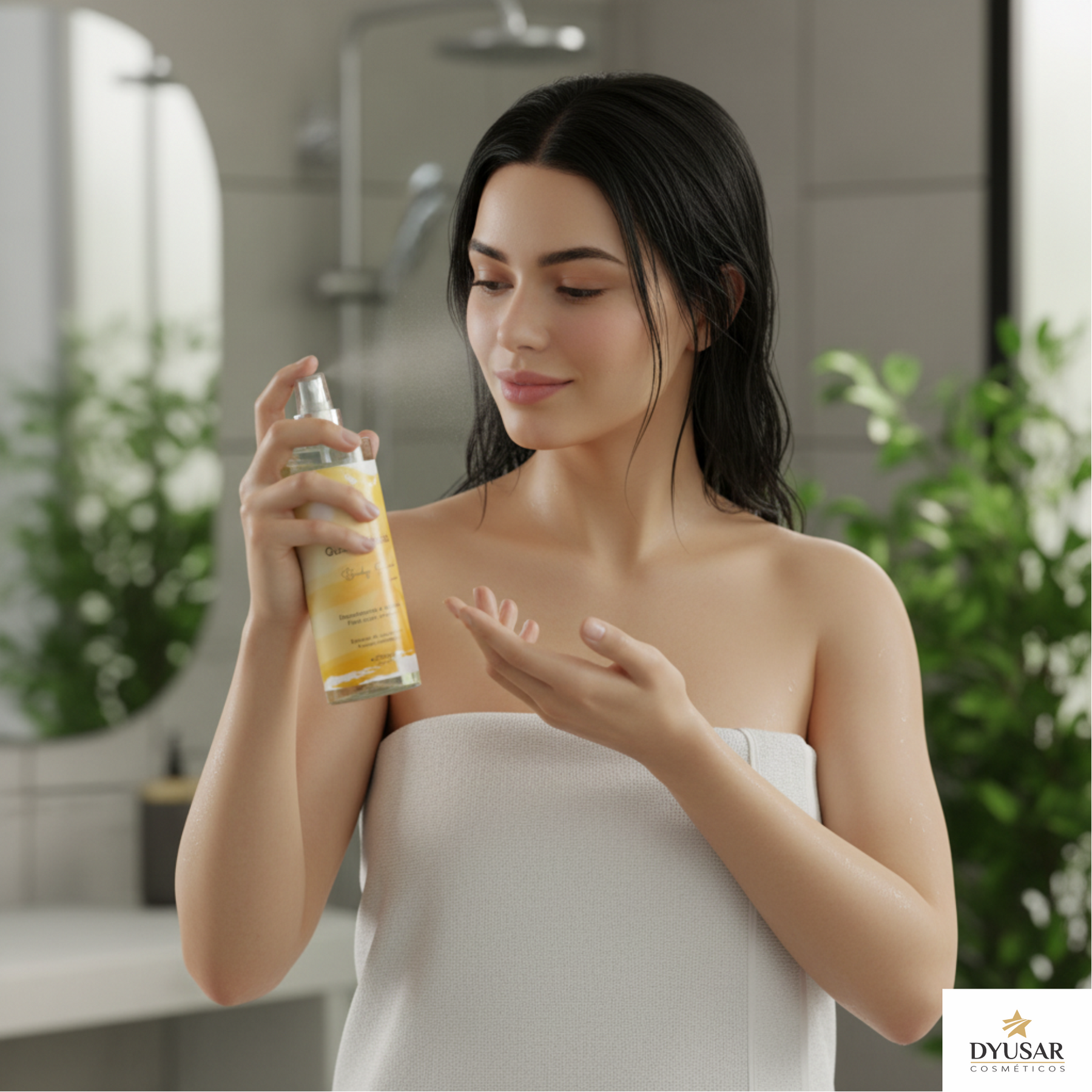 Body Splash Verão Quatro Estações Dyusar Cosméticos 200ml