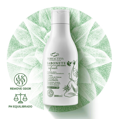 Kit 3 Sabonetes Líquidos Íntimos Pro-Derma Controle de Odor