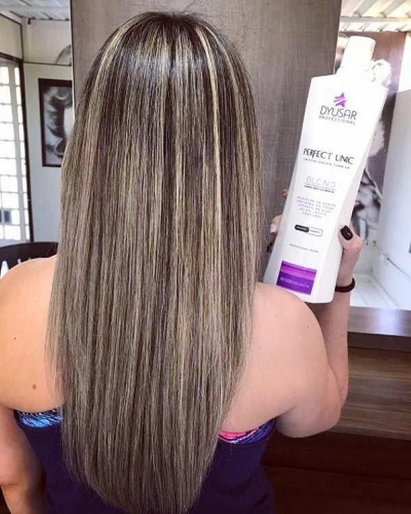 Máscara Reestruturadora Unicplastia Blond 1 LITRO+ SACHE BRINDE