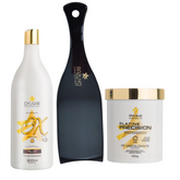 Pó Platine Precision White + Ox 10 Volumes Dyusar + Plaquete - Dyusar