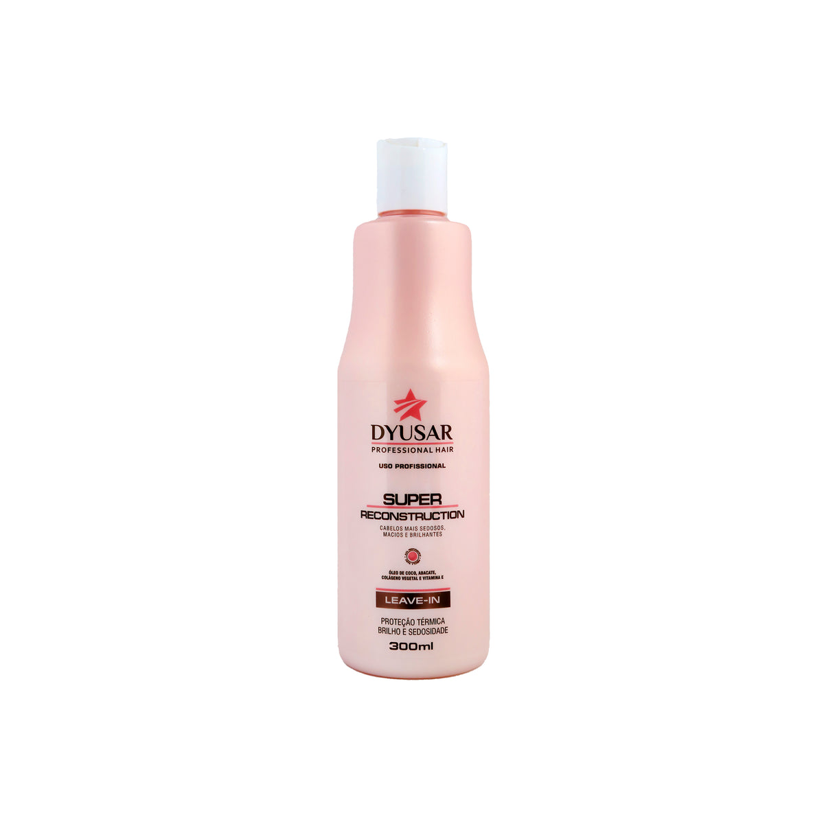 Leave-In Super Reconstrução Dyusar Cosméticos 300 ml