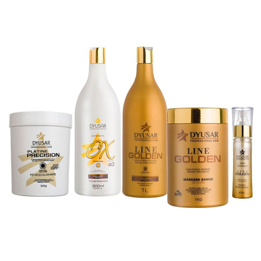 Kit De Hidratação Capilar E Descoloração Profissional
