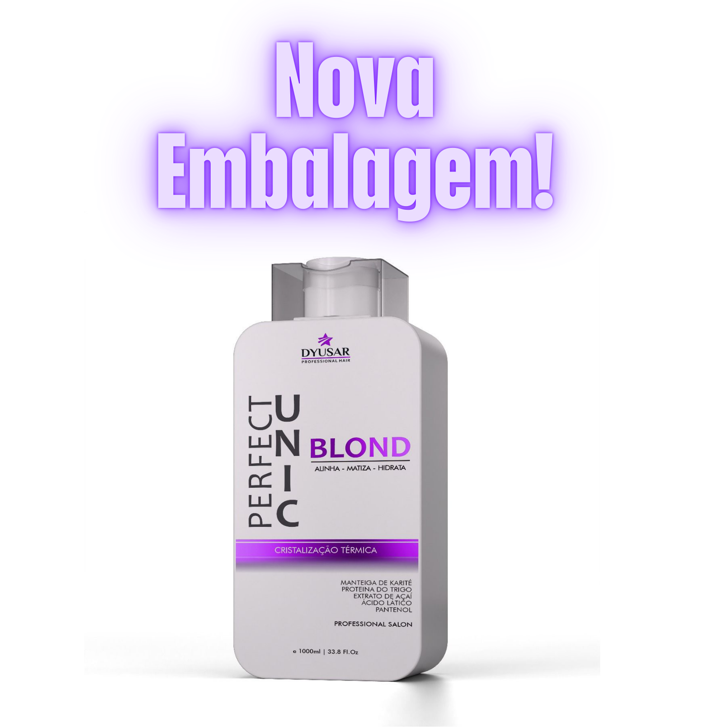 Máscara Reestruturadora Orgânica Unicplastia Blond Dyusar 1Litro