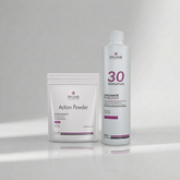 Kit Pó Descolorante Action Powder e Ox de 30 volumes 400ml - Dyusar