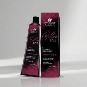 Coloração Permanente Color Live 4.0 da Dyusar Cosméticos - Dyusar