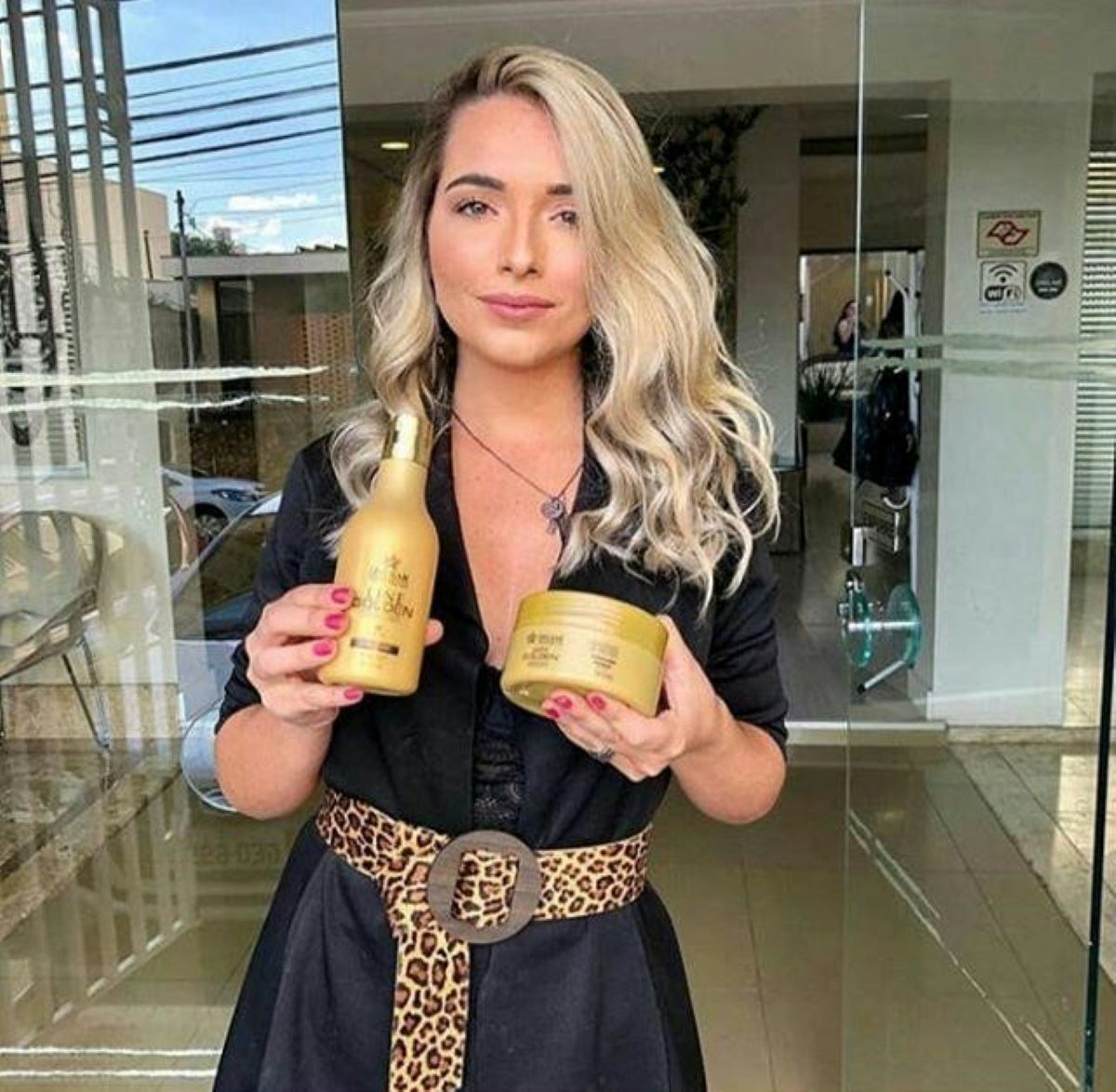 Condicionador de Hidratação Ouro Dyusar Cosméticos 1 Litro - Dyusar