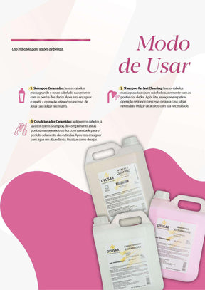 Condicionador de Lavatório Proteínas Dyusar Cosméticos 5 L - Dyusar