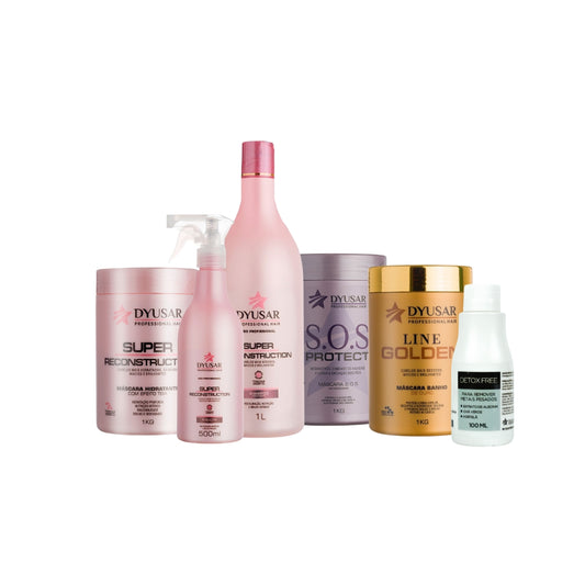 Terapia Capilar Antioxidante Com Queratina e Shampoo Detox