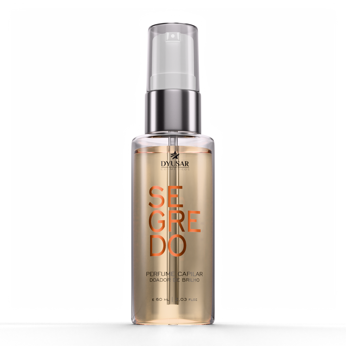 Perfume Capilar Segredo 60ml Dyusar Cosméticos