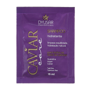 Sachê Shampoo Nutritivo Hidratante Caviar Care  15ml DYUSAR - Dyusar