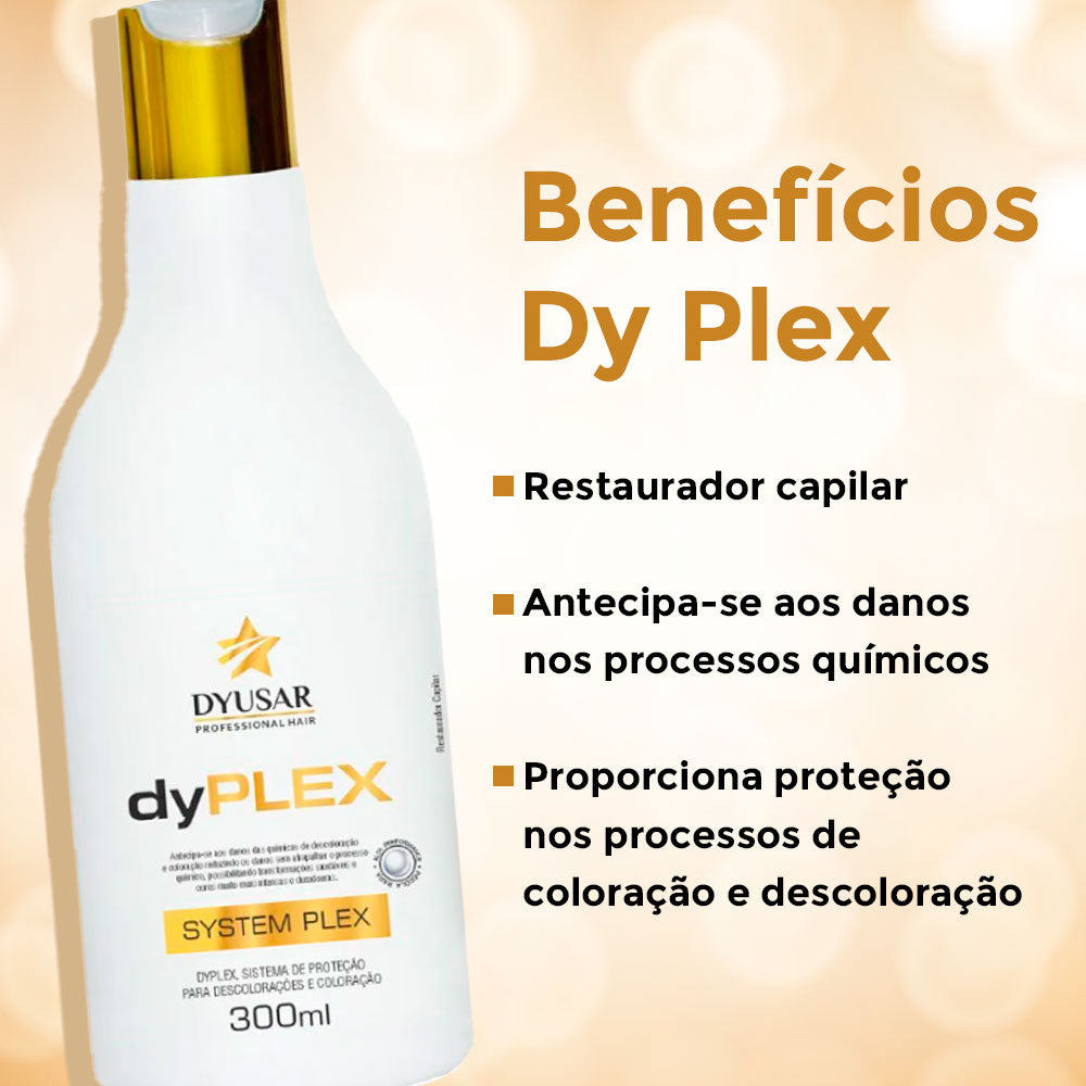 Dy Plex Protetor de Descoloração DYUSAR Cosméticos 300 ml