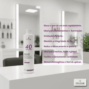 Oxidante Estabilizado Dyusar Cosméticos 40 Volumes 400ml