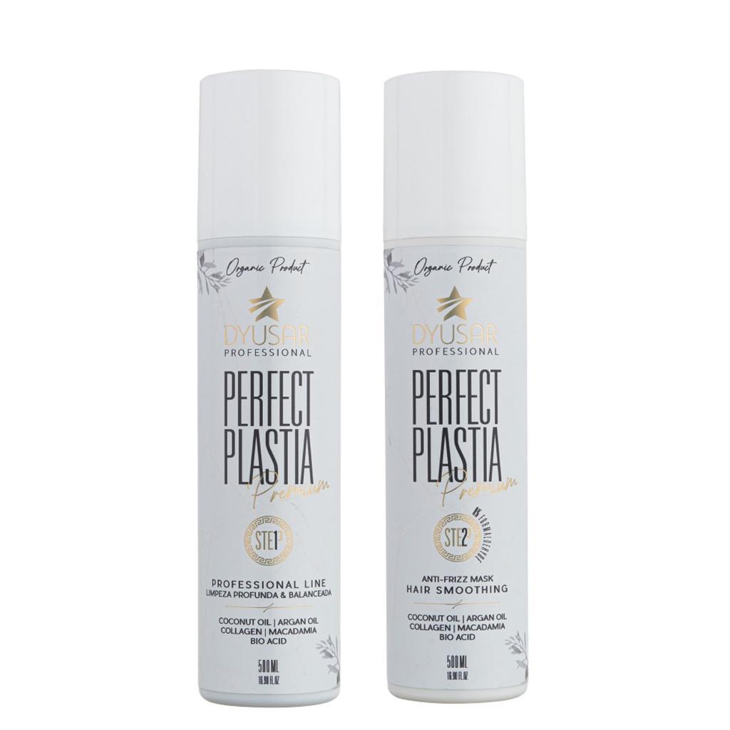 Kit Máscara Reeconstruturadora Orgânica Perfect plastia  500ml