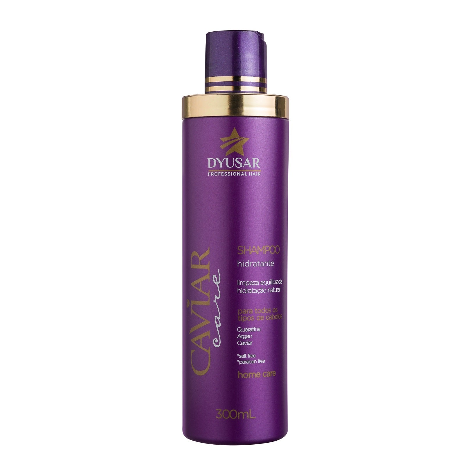 Kit Nutrição Caviar Shampoo + Máscara Hidratante Dyusar - Dyusar