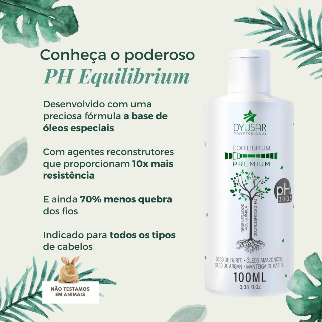Crescimento Nutritivo Shampoo Com pH Equilibrium Premium