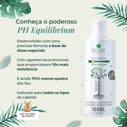 Crescimento Nutritivo Shampoo Com pH Equilibrium Premium