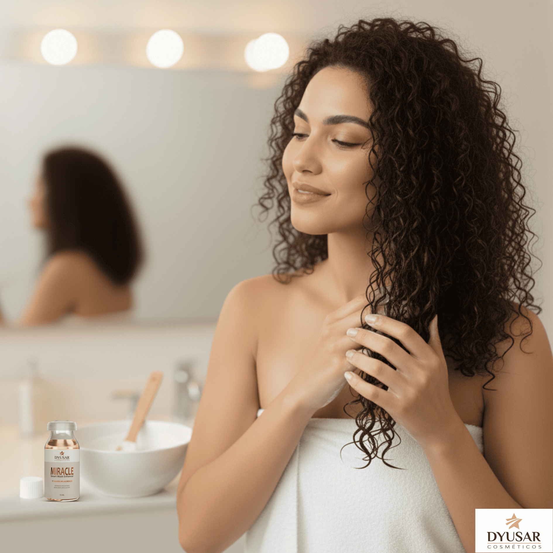 Ampola Miracle Potencializador De Máscara 11 Óleos 15ml - Dyusar
