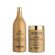 Kit Hidratação Line Golden Shampoo + Máscara 1Kg DYUSAR - Dyusar