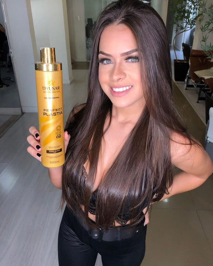 Kit Máscara Reestruturadora Plastia 100mL + Oleo de Argan 9mL Dyusar