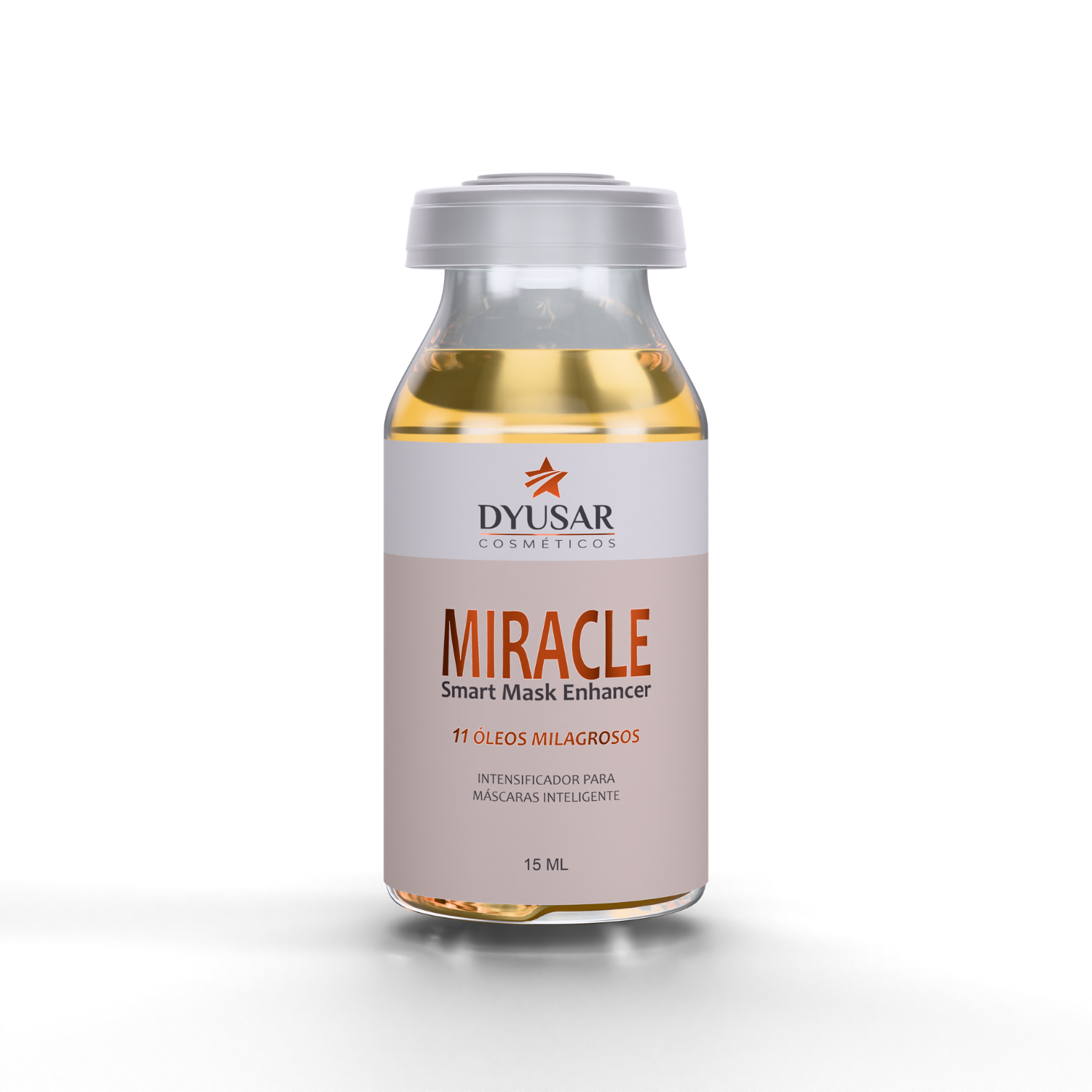Ampola Miracle Potencializador De Máscara 11 Óleos 15ml - Dyusar