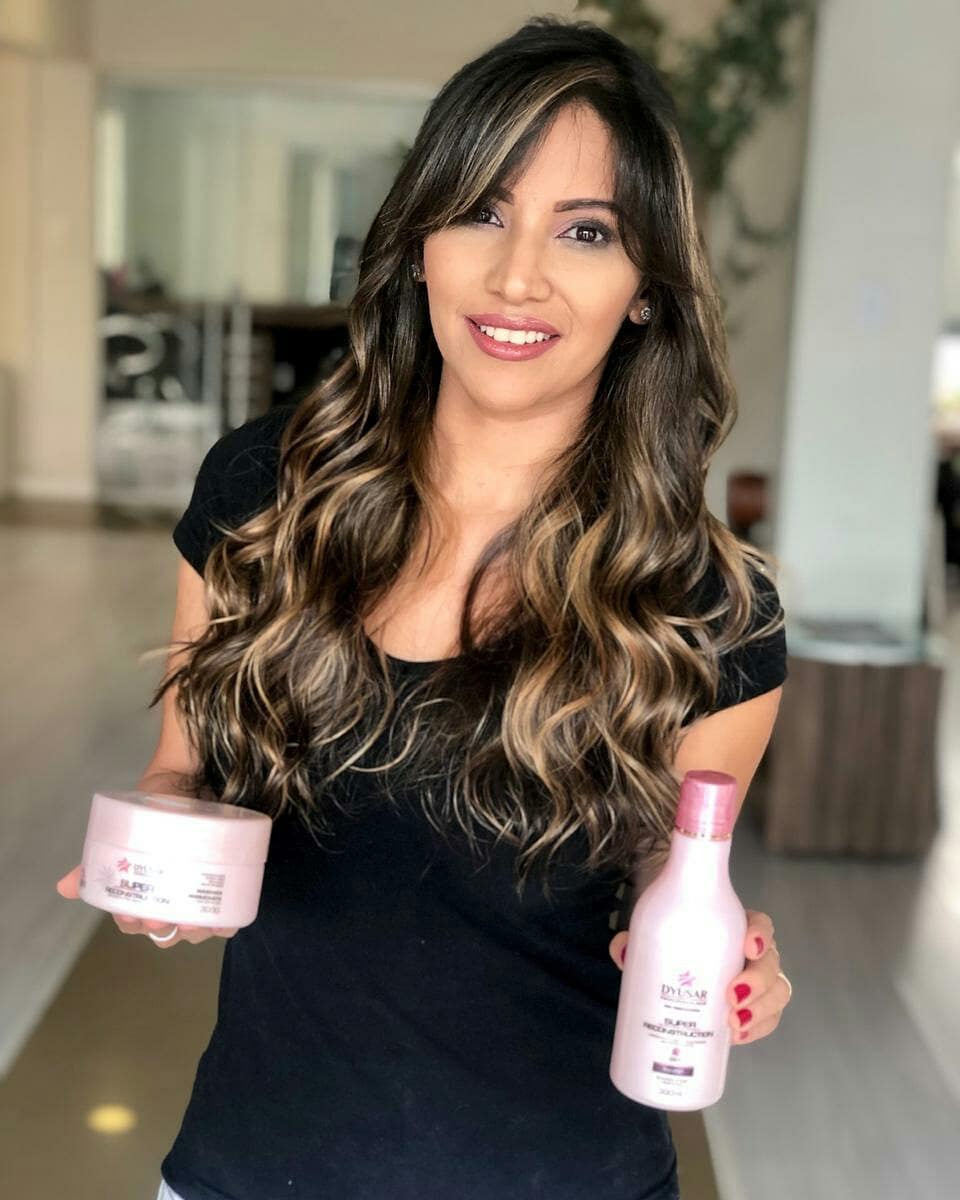 Kit Shampoo Super Reconstrução Com Óleo Reparador da DYUSAR