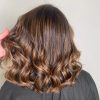 Cabelo curto cheio de brilho com o uso da Máscara Antioxidante para Cabelo S.O.S 1kg