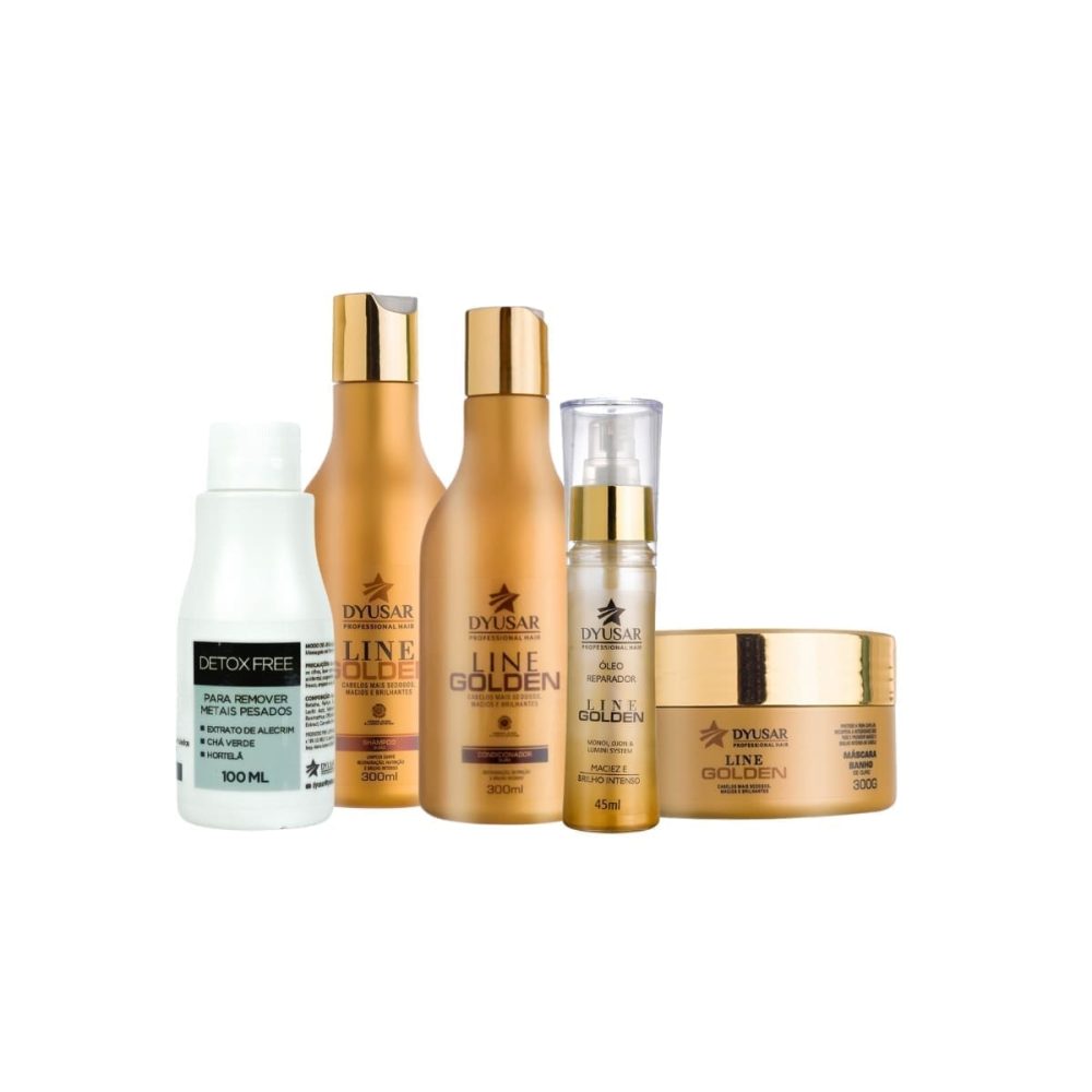 Kit Hidratação Shampoo e Máscara com Óleo e Shampoo Detox