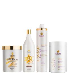 Nutrição Capilar + Kit Descolorante Profissional com Oxidante 40 Volumes Dyusar Cosméticos