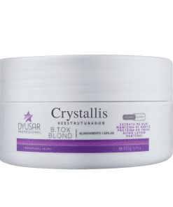 Máscara Redutora de Volume Cristal Blond Dyusar Cosméticos 300g