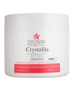 Máscara Redutora de Volume Cristal Dyusar Cosméticos 500g