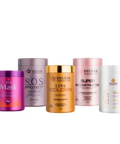 Cronograma Capilar Completo 5 Unidades 1kg Dyusar Cosméticos