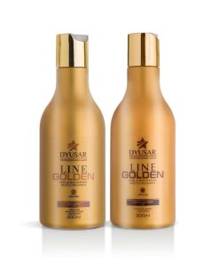 Shampoo e Condicionador Hidratante Ouro Dyusar Cosméticos 300ml