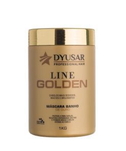 Máscara Banho de Ouro Line Golden da Dyusar Professional Hair