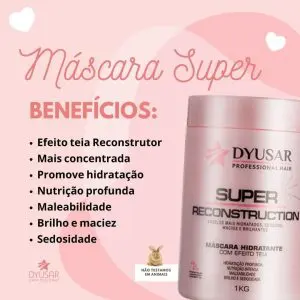 mascara super benefícios