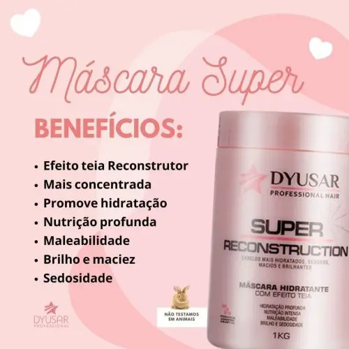 mascara super benefícios