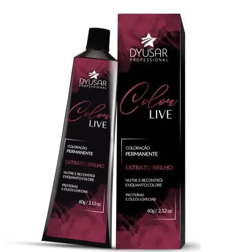 Coloração Dyusar Color Live Perola 9-89 Louro Muito Claro Pérola