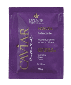 Sachê Mascara Nutritiva Hidratante Caviar Care 15g DYUSAR
