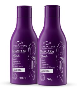 Kit Matizador Com Máscara E Shampoo De 300ml TERRACTIVA